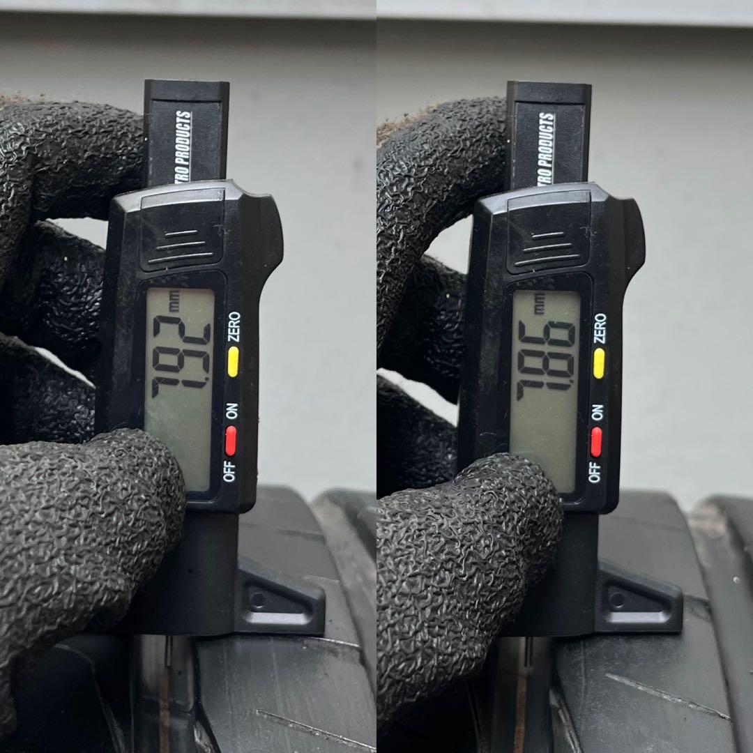 25年製　ブリヂストン　LUFT 225/55R18 2本　溝9.8分山
