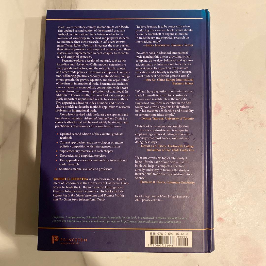 洋書 Advanced International Trade 2nd edition