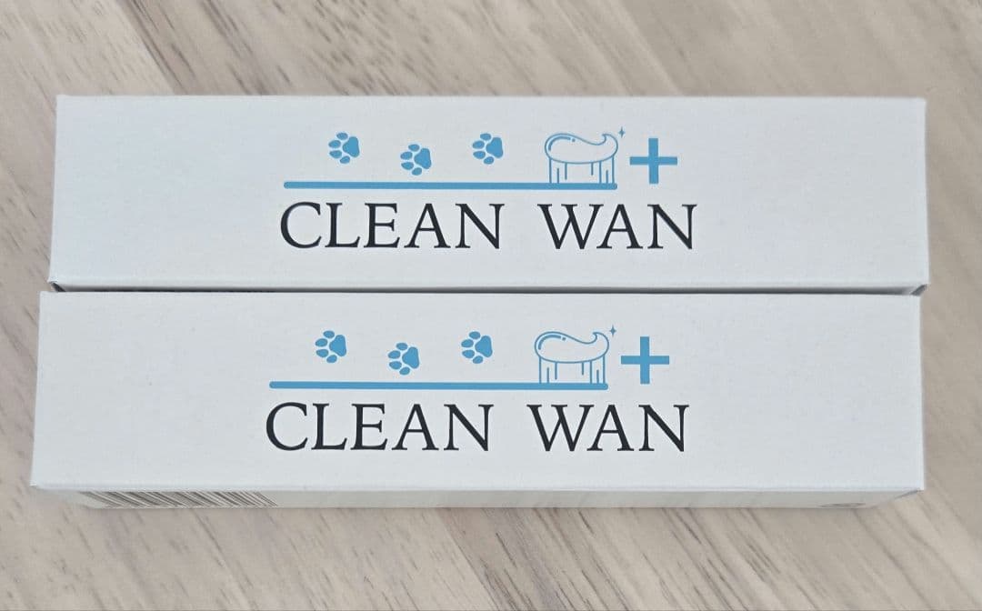 【新品未開封】 CLEAN WAN クリーンワン 犬 歯磨き ジェル15g×２本