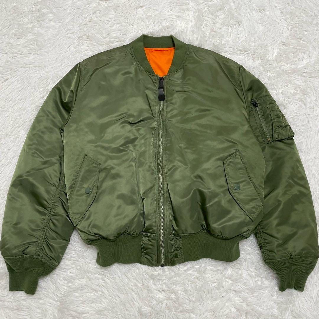 神サイズ XL ALPHA INDUSTRIES MA-1 フライトジャケット