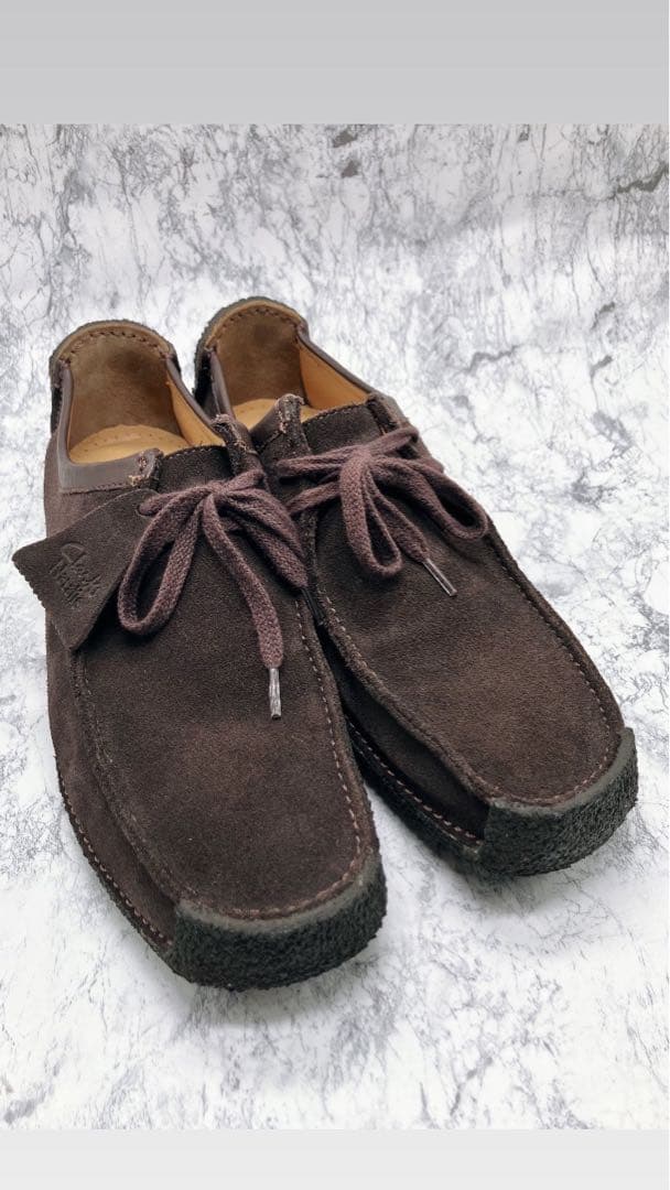 【美品】Clarks Originalsクラークス オリジナルスエード モカシン