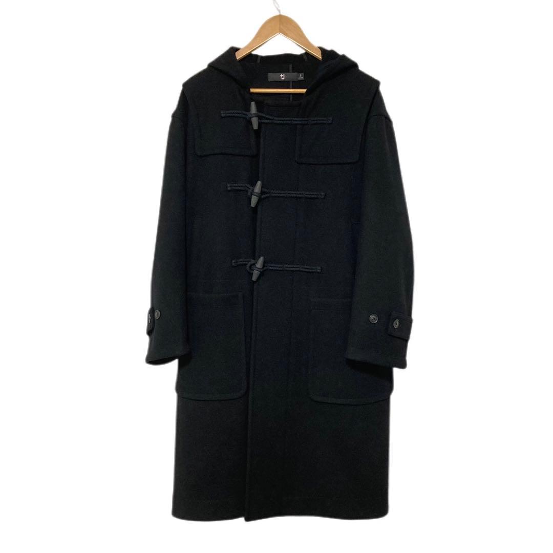 未使用級 UNIQLO ＋J ダッフルコート ブラック S ウール ジルサンダー