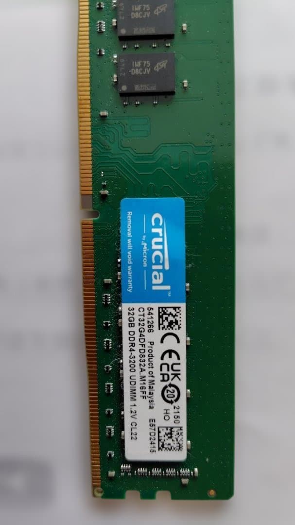 大特価：32GBメモリ−2枚セット