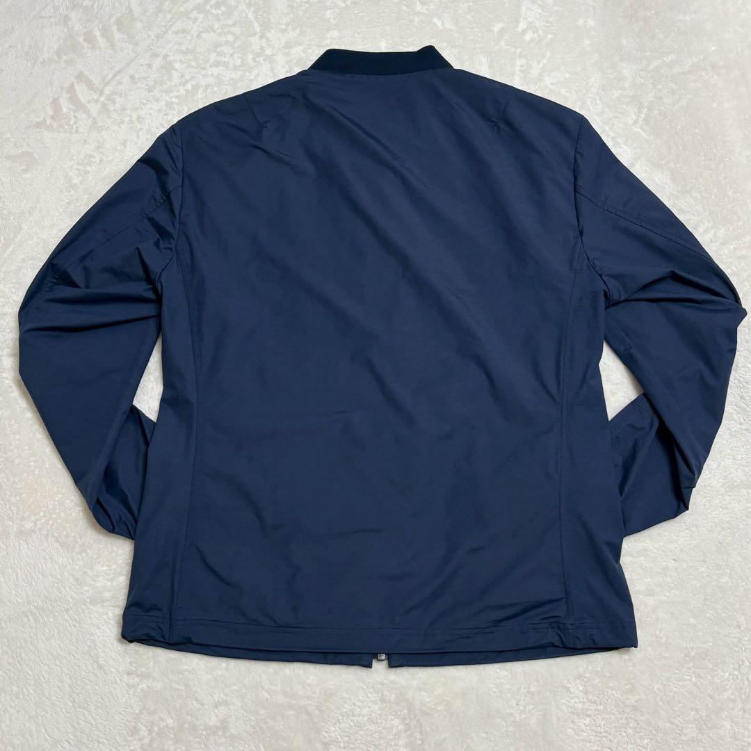 極美品✨ ブラックレーベルクレストブリッジ　ブルゾン　チェック　ネイビー　M