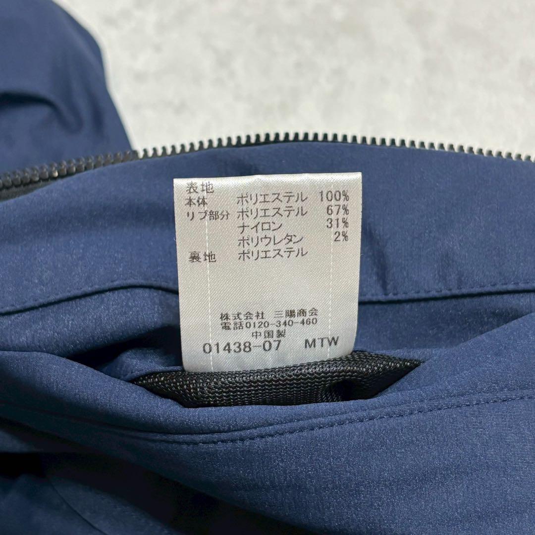 極美品✨ ブラックレーベルクレストブリッジ　ブルゾン　チェック　ネイビー　M