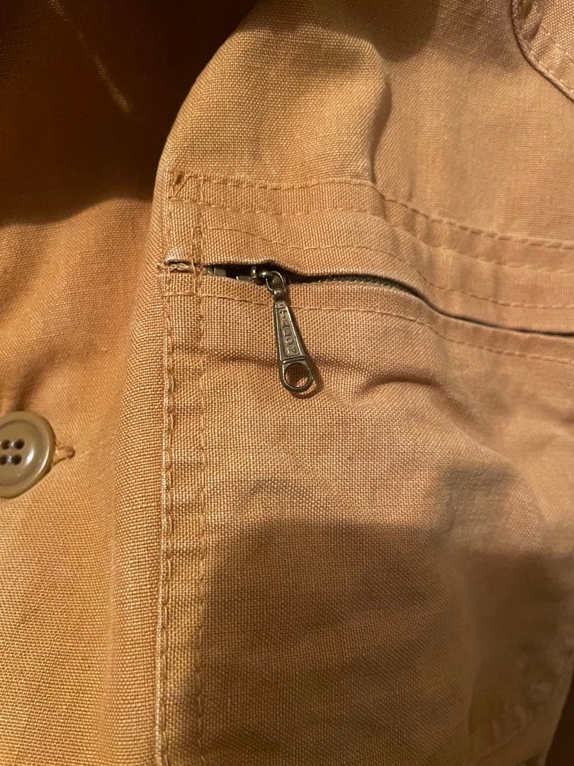 60s LLBeanワークジャケット 筆記体タグ