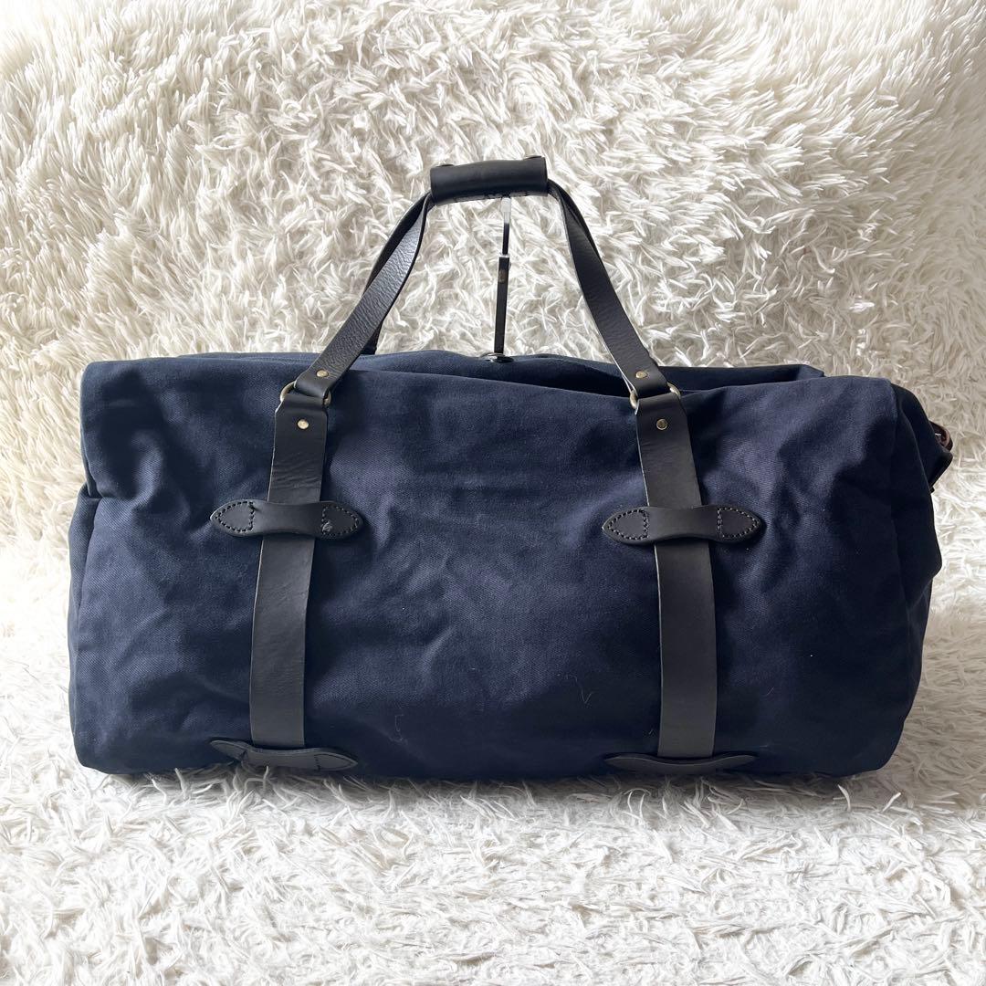 未使用✨FILSON フィルソン　DUFFLE BAG ネイビー　ボストンバッグ