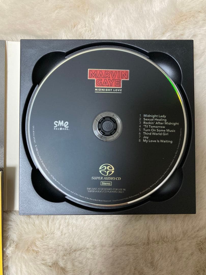 お値引き　Marvin Gaye Midnight Love sacd 美品