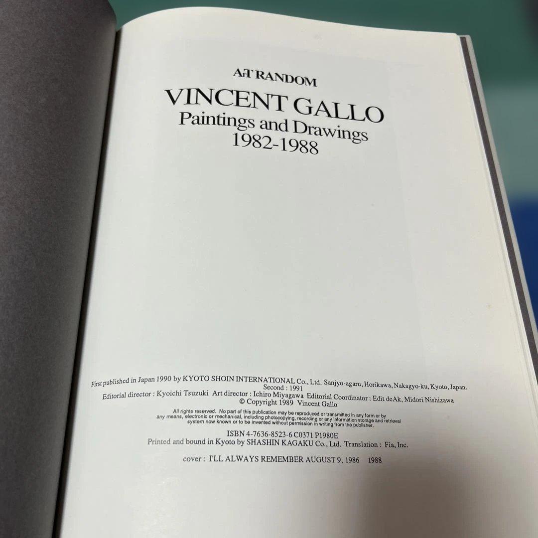 VINCENT GALLO 「ART RANDOM」