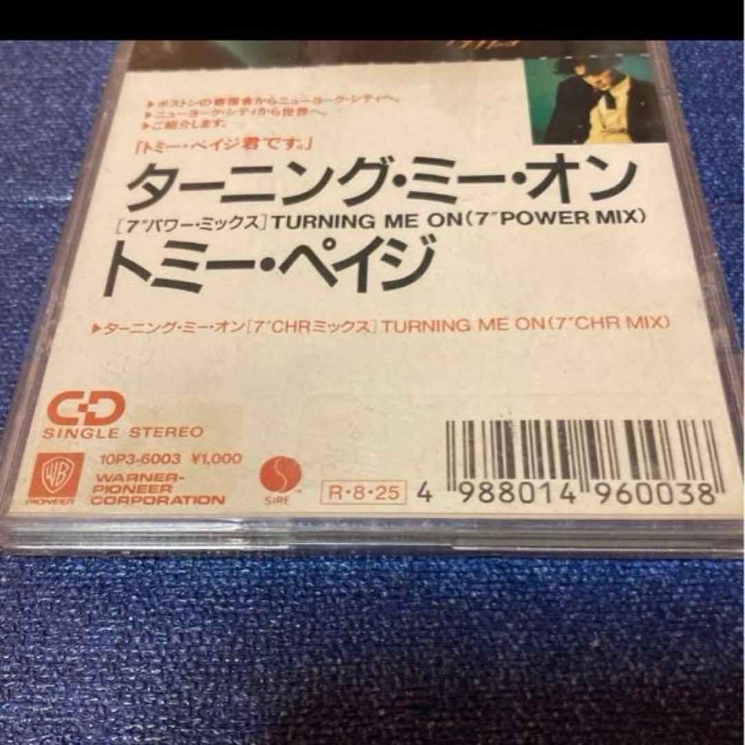 トミー・ペイジ  PAGE .ターンイング　8センチ8cmシングルCD