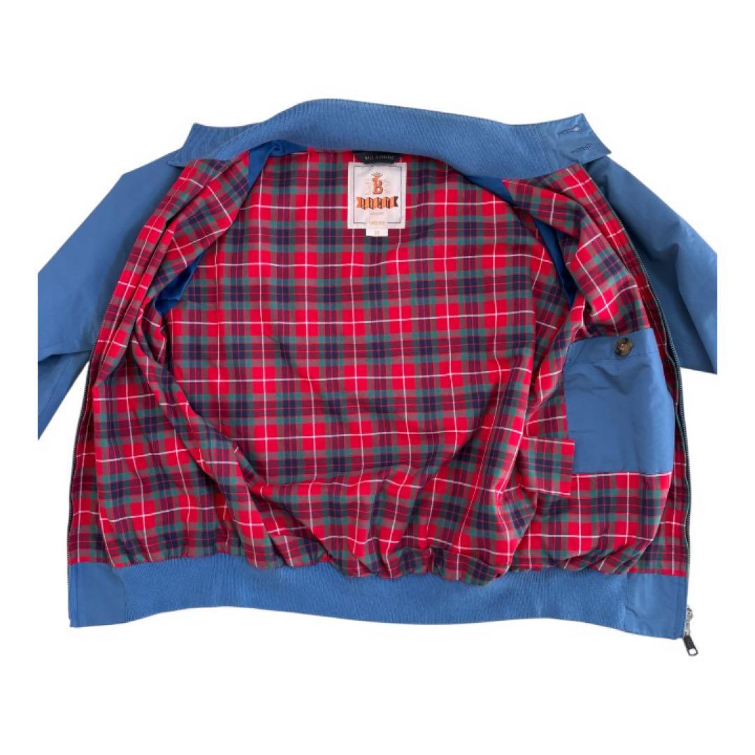 【英国製】BARACUTA G9 ハリントンジャケット ブルー 36 バラクータ