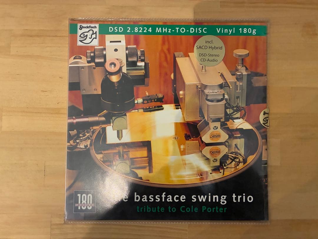 洋楽 THE BASSFACE SWING TRIO LP+ CD