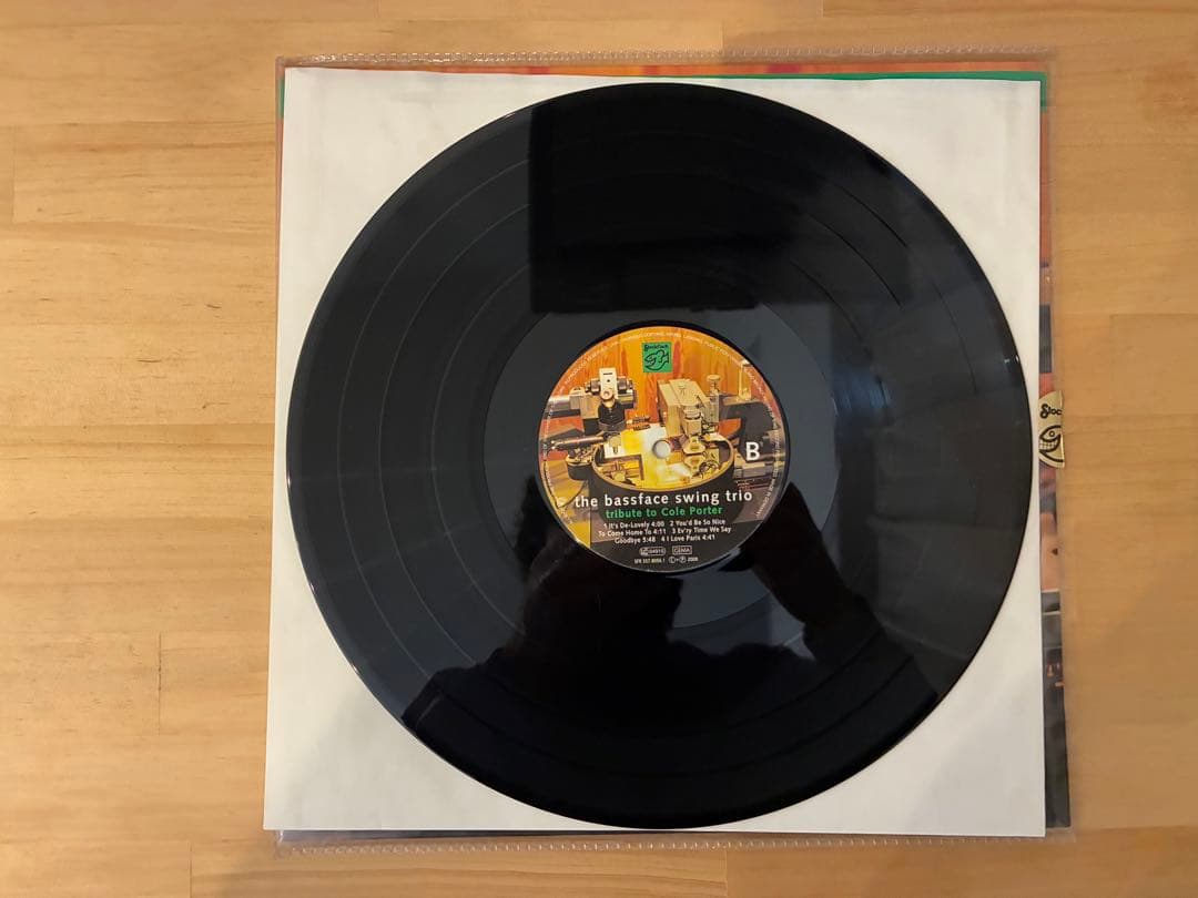 洋楽 THE BASSFACE SWING TRIO LP+ CD