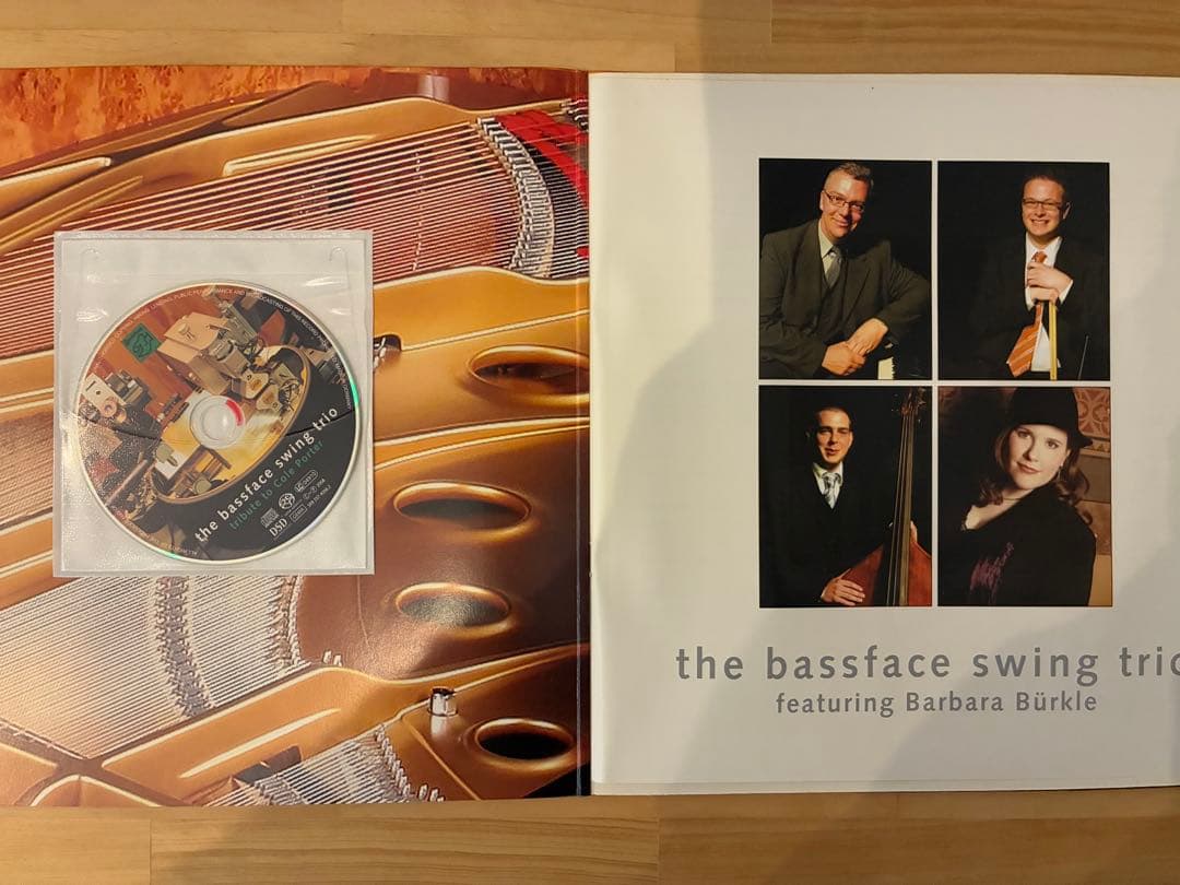 洋楽 THE BASSFACE SWING TRIO LP+ CD