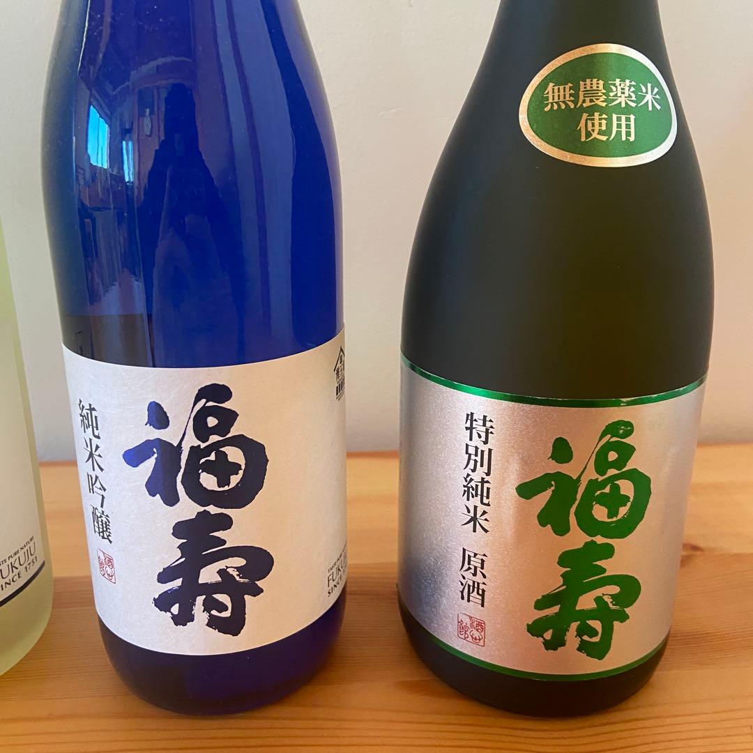 福寿 720ml×4本セット｜神戸酒心館｜食中酒に最適・冷酒〜燗OK