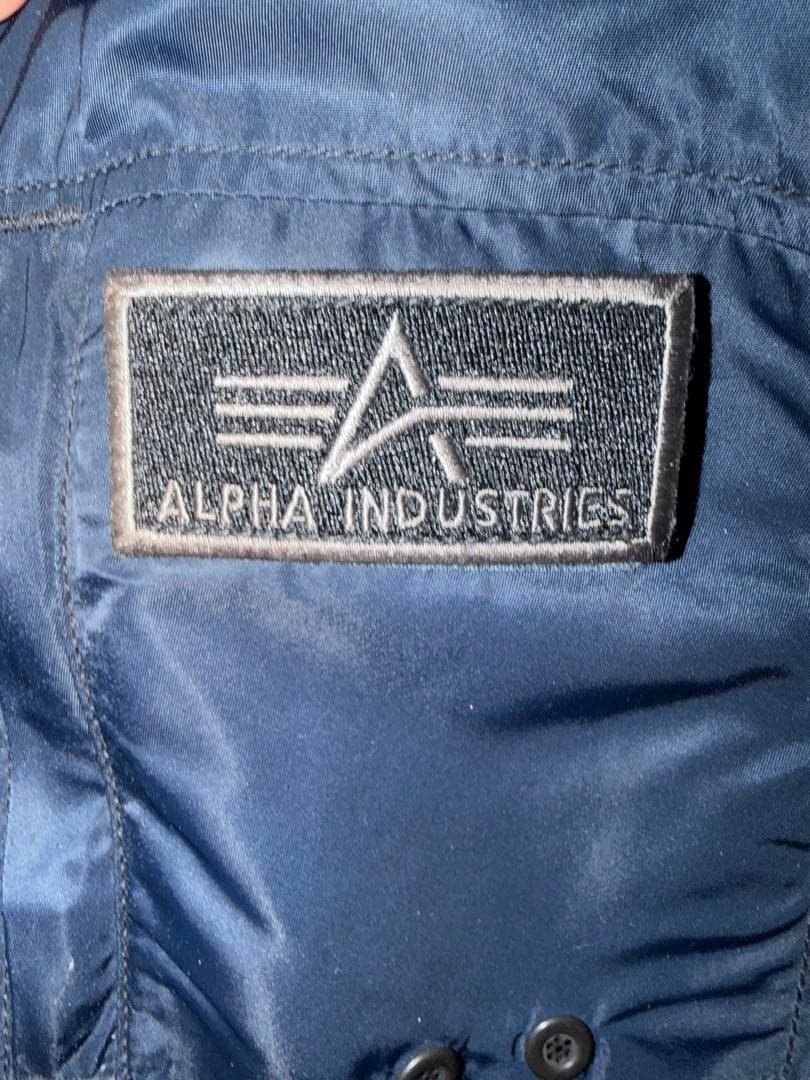 ALPHA INDUSTRIES MA-1 フライトジャケット M ネイビー