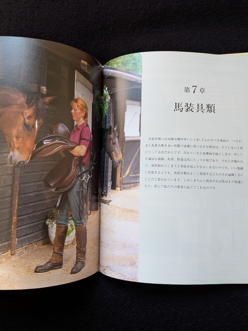 馬を飼うための完全ガイド　改訂版　飼育　管理　馬装具　手入れ　厩舎　掃除　病気
