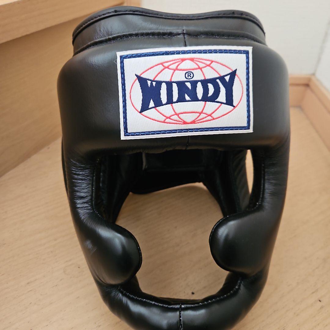 WINDY ボクシングヘッドギア HP-3 L 黒