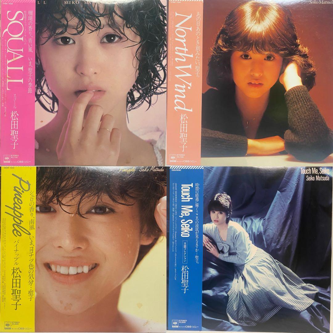 松田聖子 レコード 27枚セット おまけ付　シティポップ まとめ売り 昭和レトロ