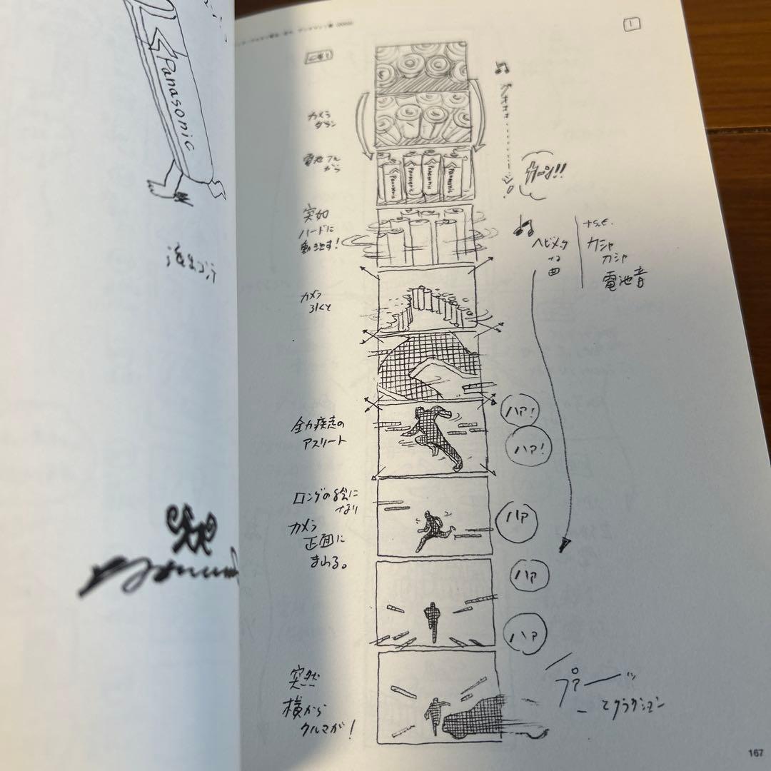 あのCMの絵コンテ　中島信也CMコンテ集