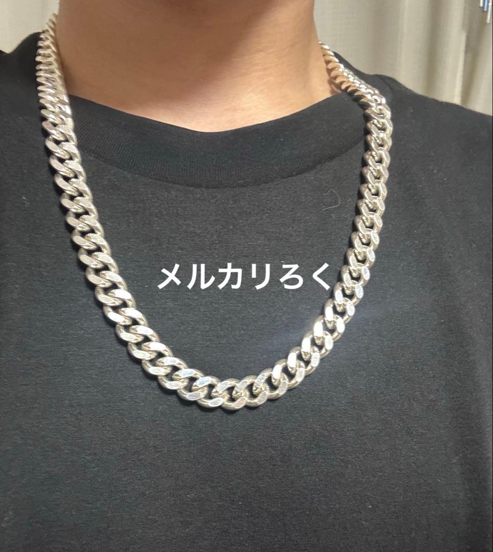 重厚 80sヴィンテージ シルバー925 刻印 喜平 ネックレス b-boy