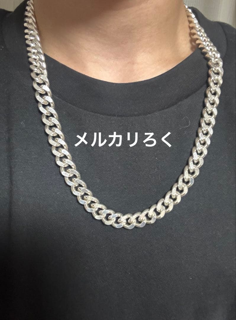 重厚 80sヴィンテージ シルバー925 刻印 喜平 ネックレス b-boy