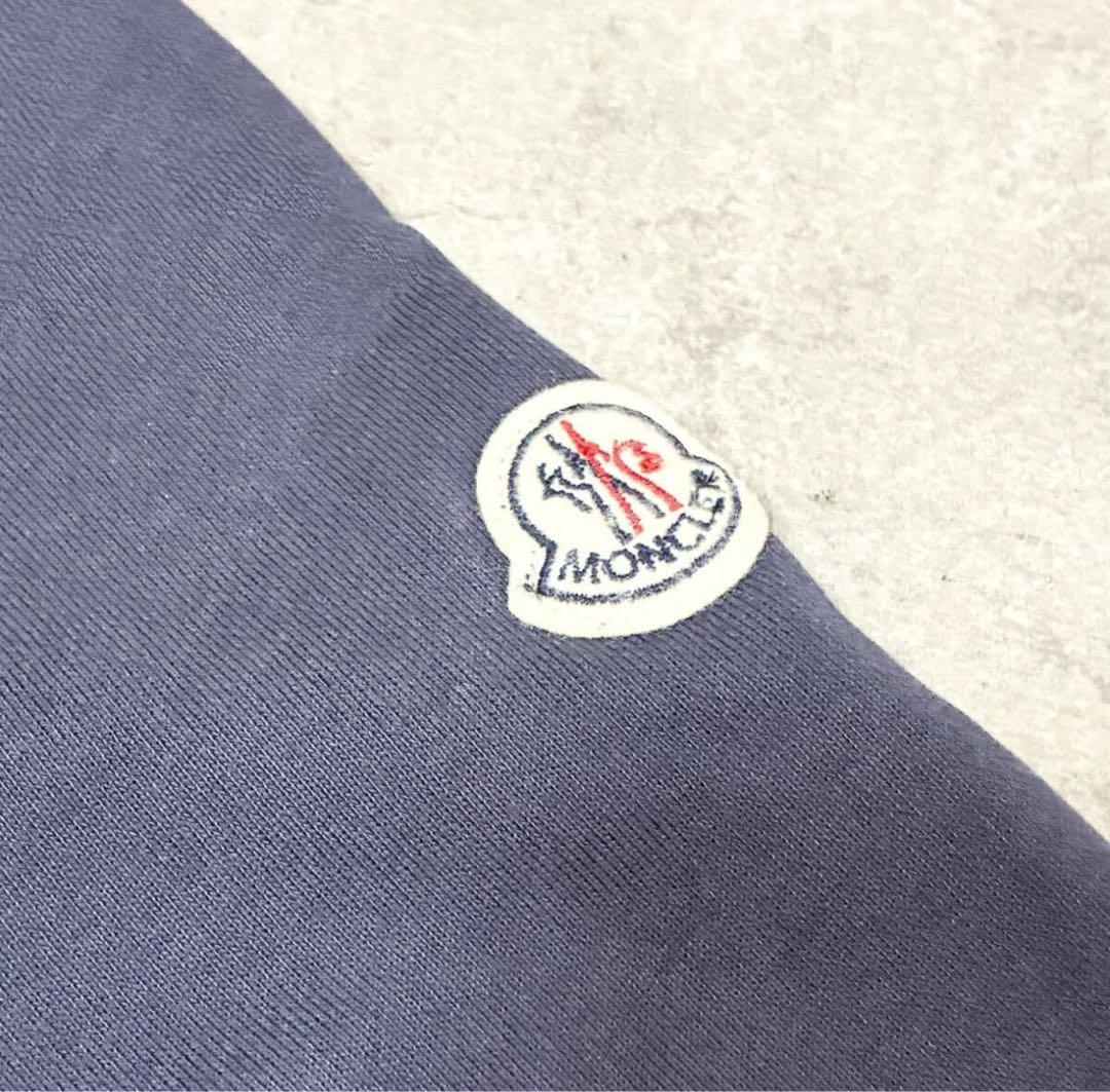 モンクレール MONCLER ジップアップ パーカー Ｍ ネイビー