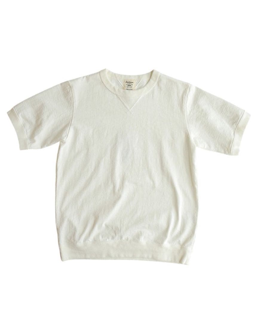 キムタク着JACKMAN Dotsume T-Shirt Off whiteM