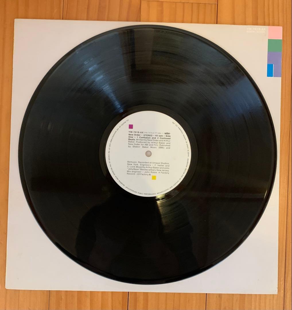 New Order - Blue Monday+ Confusion 2枚セット