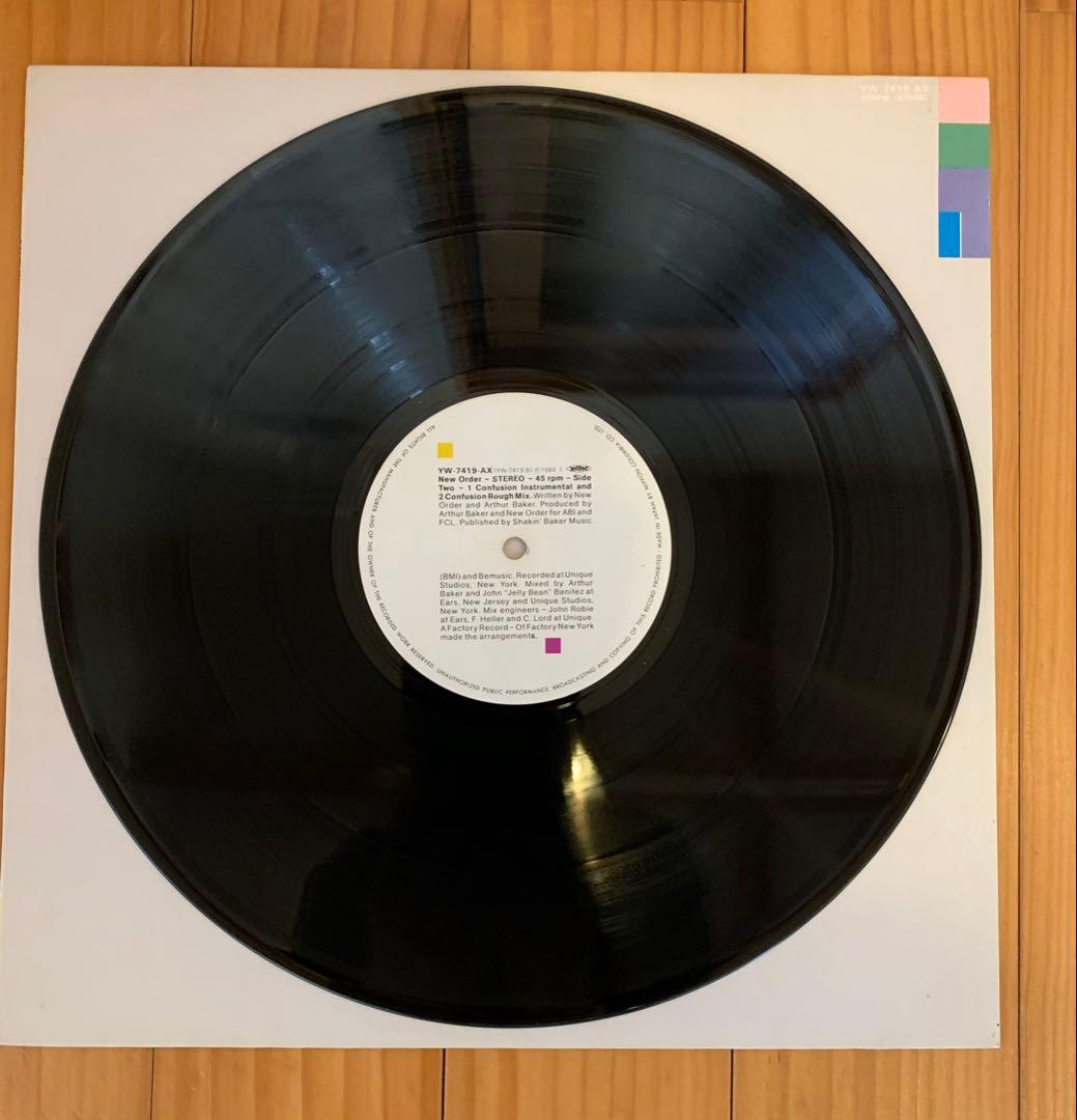 New Order - Blue Monday+ Confusion 2枚セット