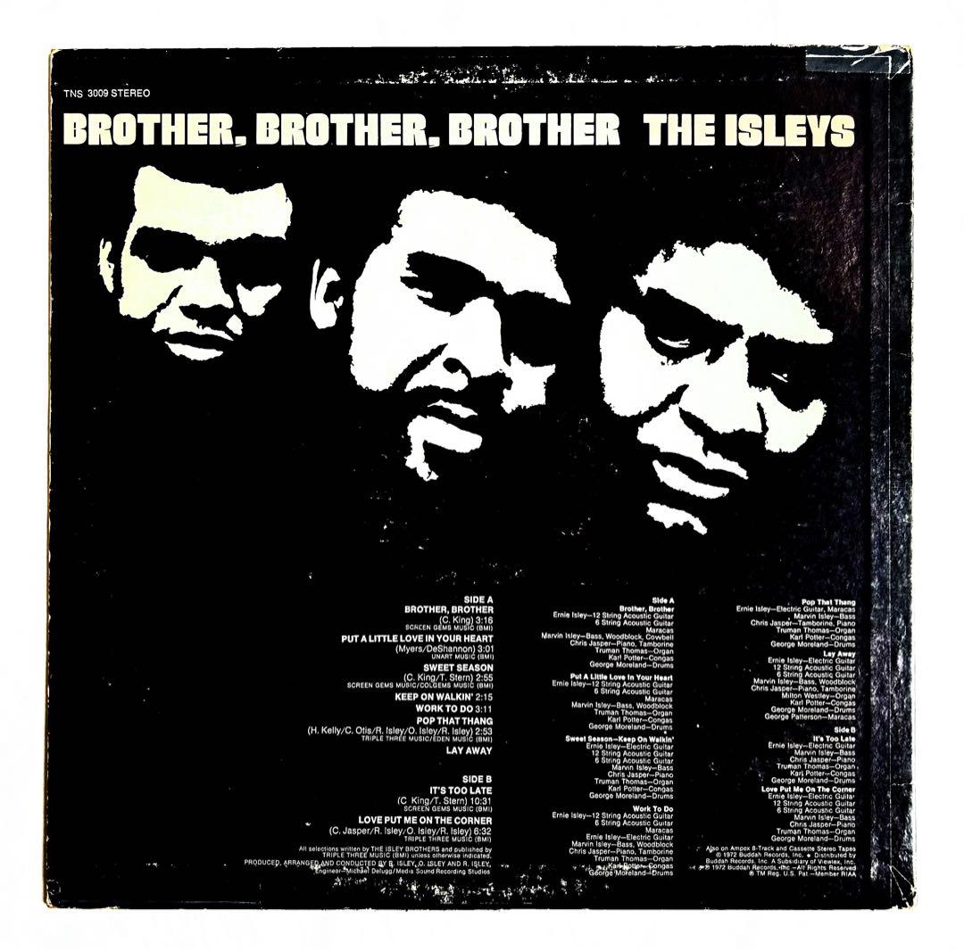 Isley Brothers Brother,Brotherメロウ傑作USオリ盤