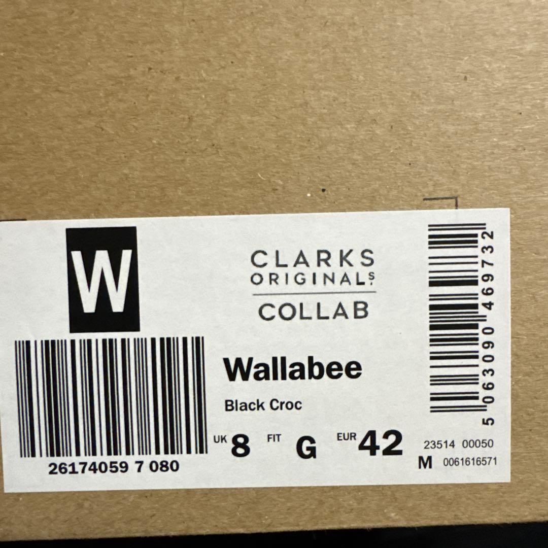wackomaria ×Clarks ワラビー　クロコ