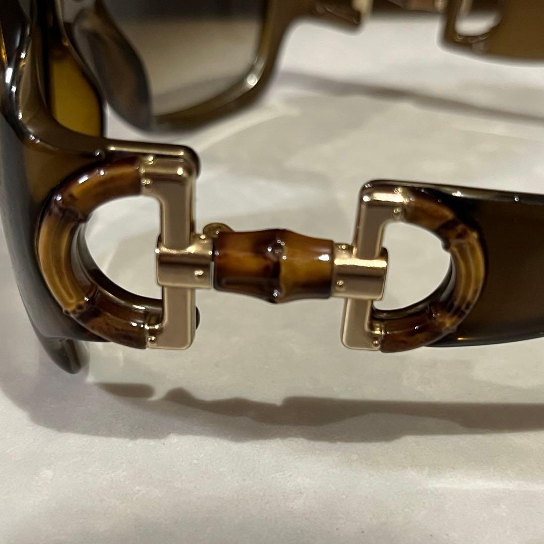 GUCCI サングラス バンブー ホースビット GG2969/S ブラウン