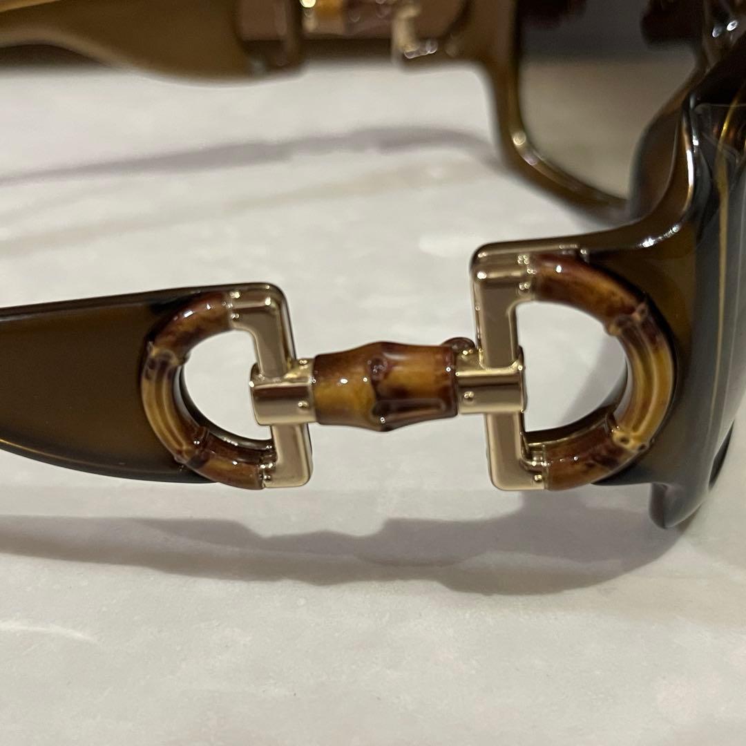 GUCCI サングラス バンブー ホースビット GG2969/S ブラウン