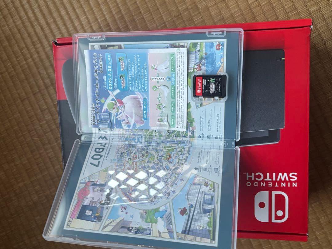 Nintendo Switch 本体とポケモンzaのソフト付き