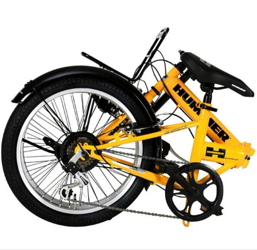 専用 HUMMER 折りたたみ自転車 福岡県【手渡し】