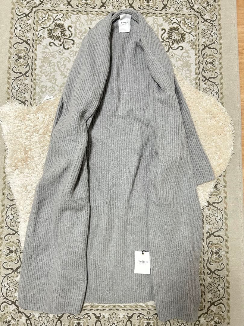 新品 ハーリップトゥ Cozy Knit Lounge Robe ローブ ガウン