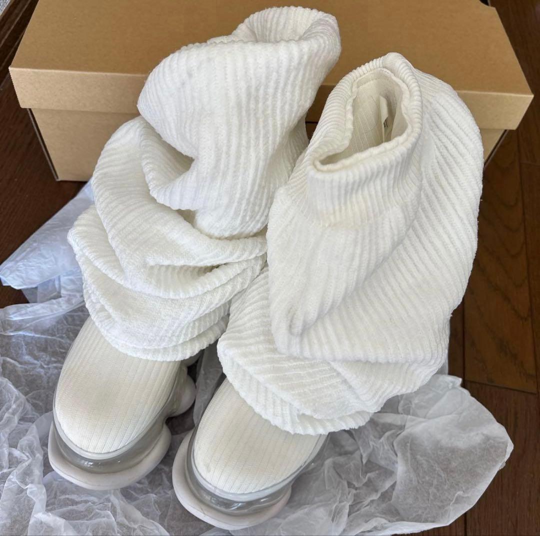 靴 grounds SKYSCRAPER LOOSE SOCKS KNIT 23cm