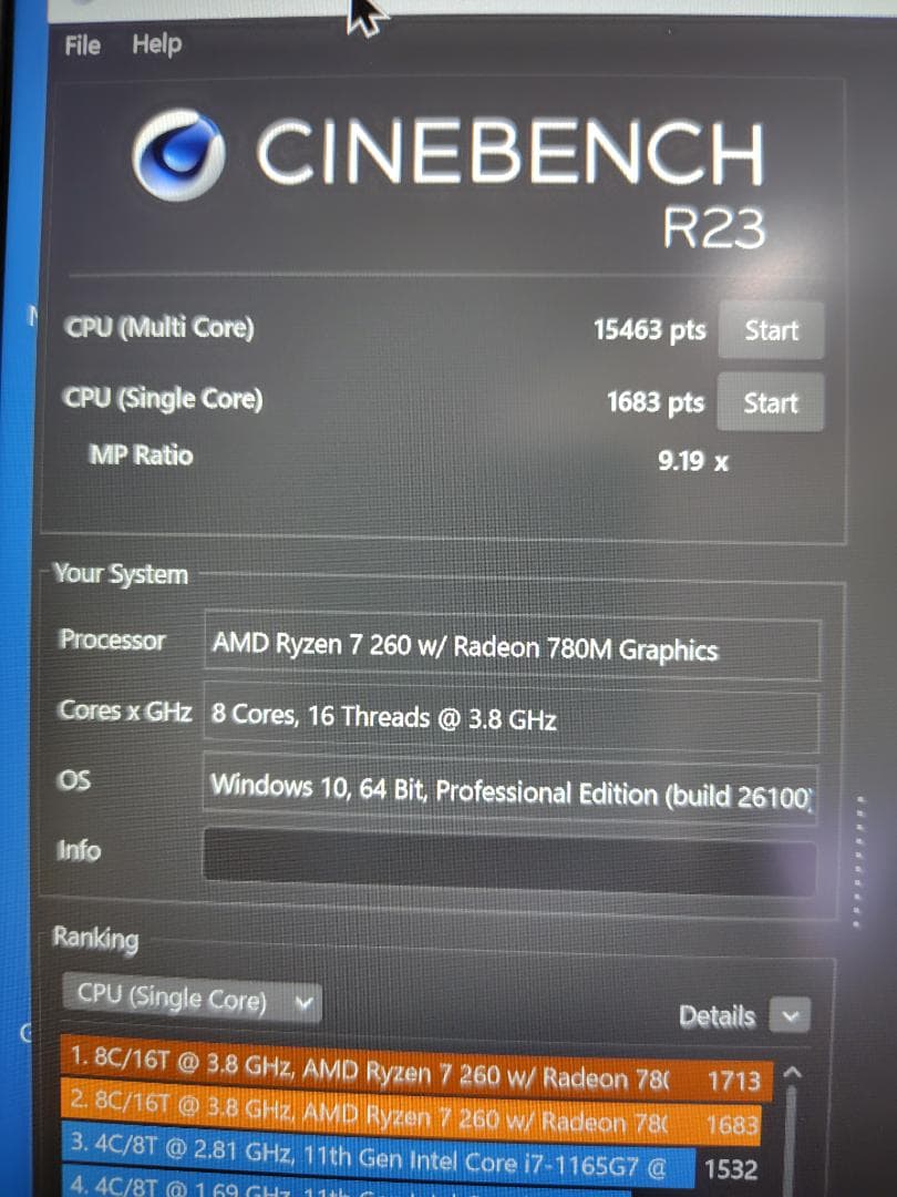 ミニPC Minisforum AI X1 Ryzen 7 260 32GB/1TB