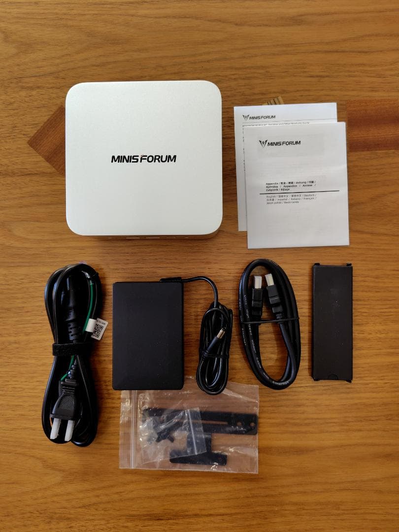 ミニPC Minisforum AI X1 Ryzen 7 260 32GB/1TB