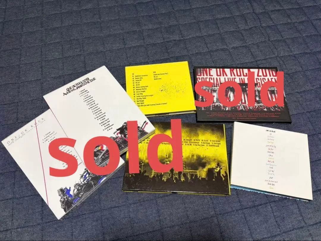 ONE OK ROCK ワンオク　CD DVD セット　まとめ売り
