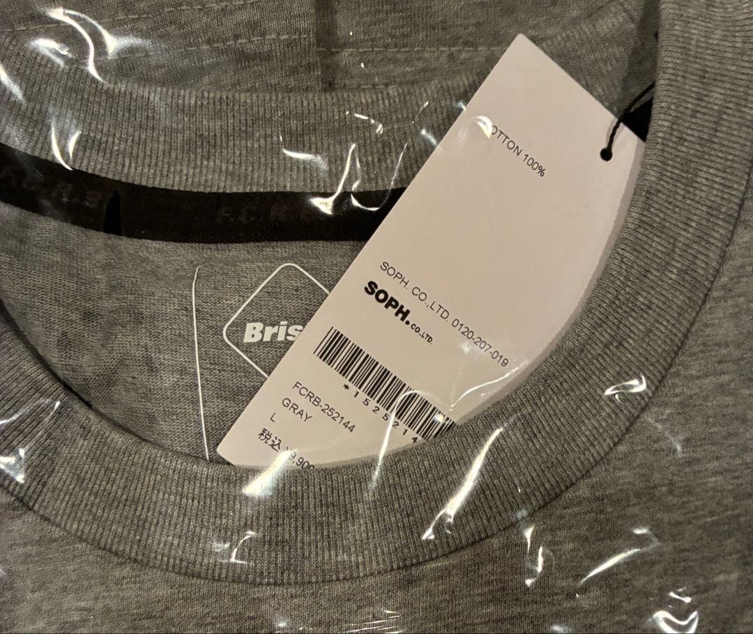 FCRB Bristol AUTHENTIC LOGO S/S TEE L 新品