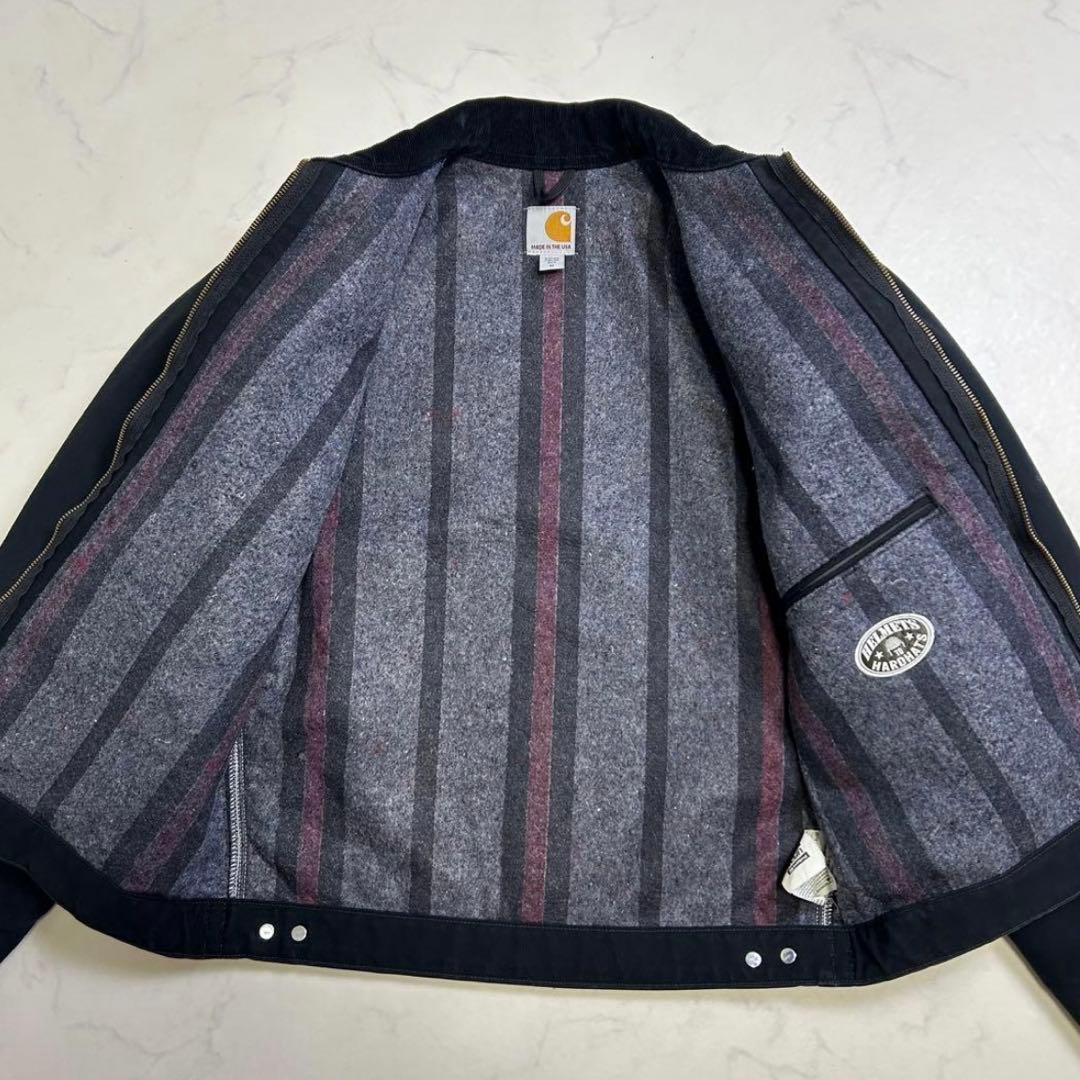 Carhartt デトロイトジャケット USA製 J001 BLK Mサイズ