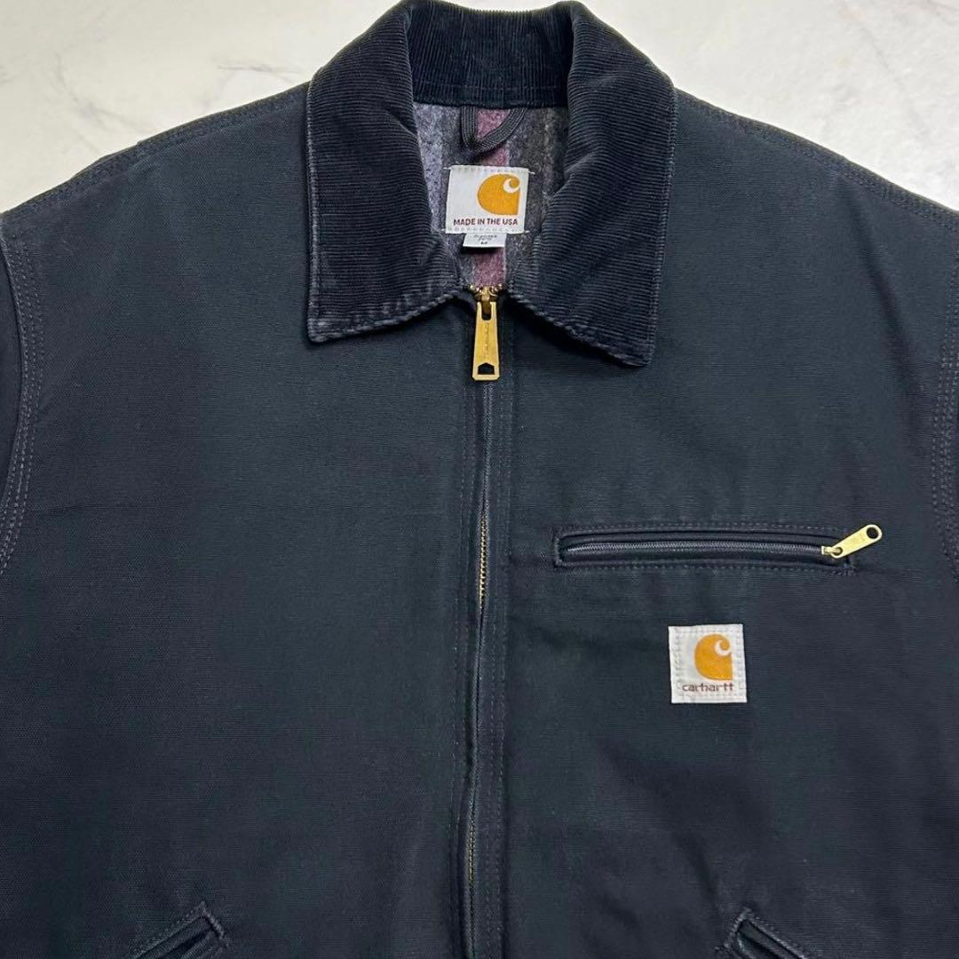 Carhartt デトロイトジャケット USA製 J001 BLK Mサイズ