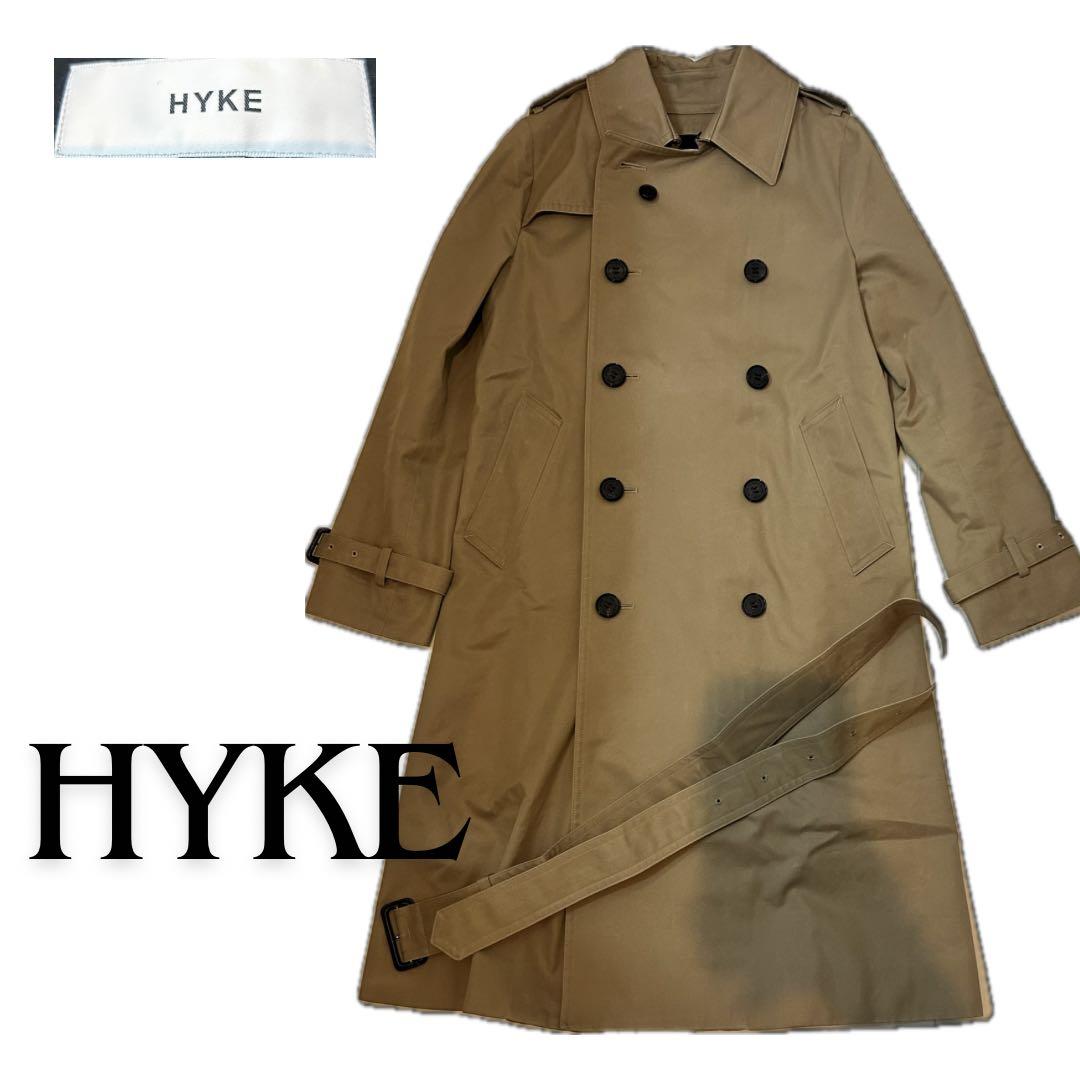 【美品】 HYKE トレンチコート
