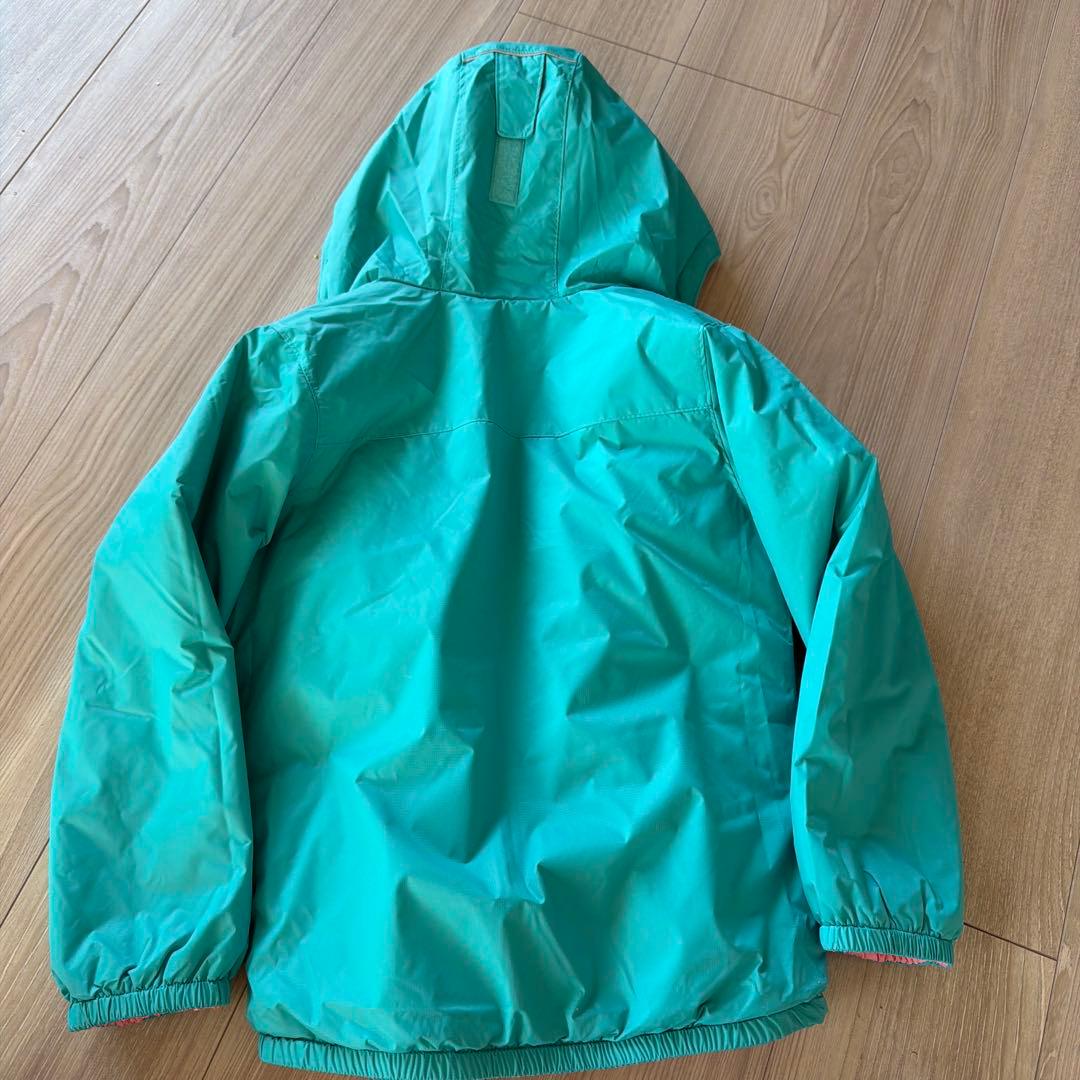 Columbia キッズスキーウェア ターコイズ/ピンク XS 120-130