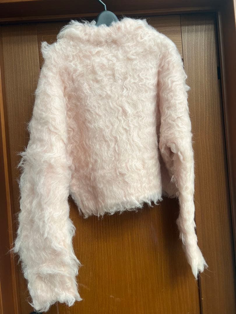 CLANE　SHAGGY SHORT KNIT CARDIGAN