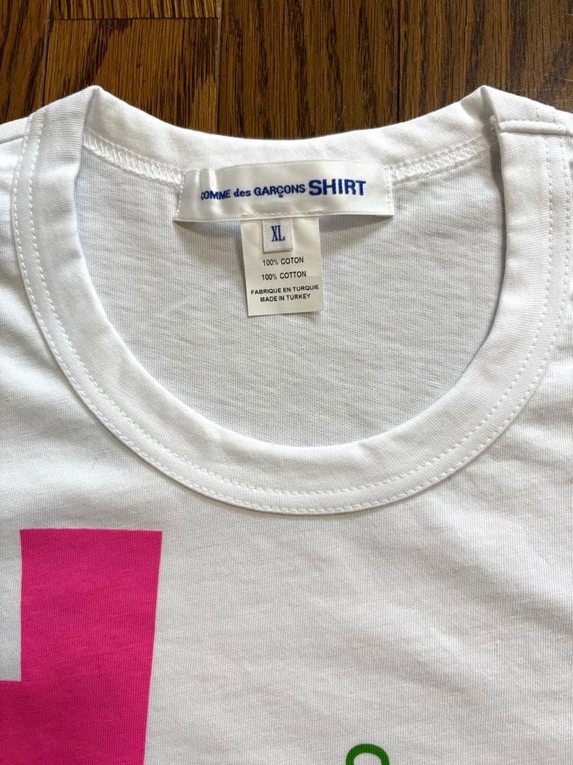 コムデギャルソンシャツTシャツ コムデギャルソンTシャツ コムデギャルソンロゴ入