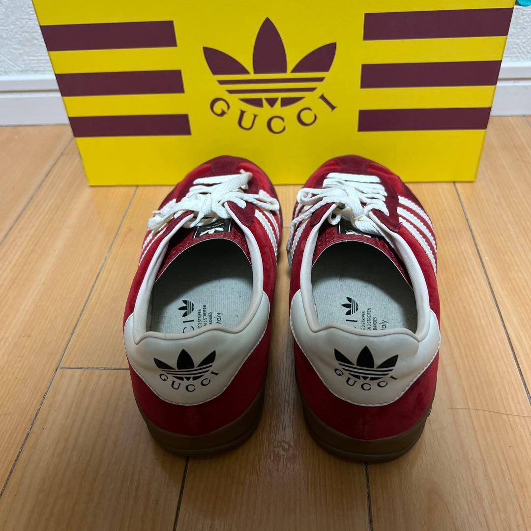 靴 GUCCI adidas gazelle 27.5