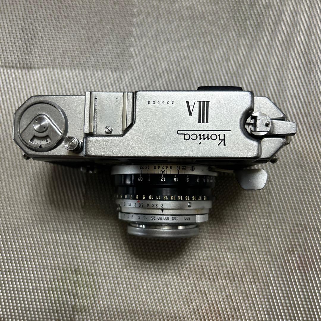 Konica IIIA ケース付き
